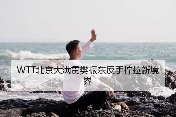 WTT北京大满贯樊振东反手拧拉新境界