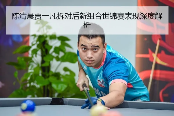 陈清晨贾一凡拆对后新组合世锦赛表现深度解析